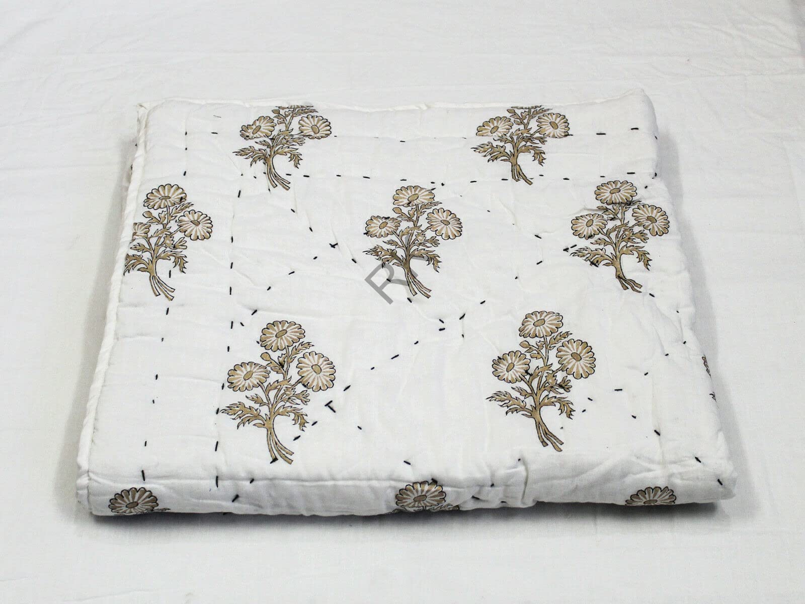 Amazon.co.jp: 101.6 cm フローラルハンドブロックプリントベビー